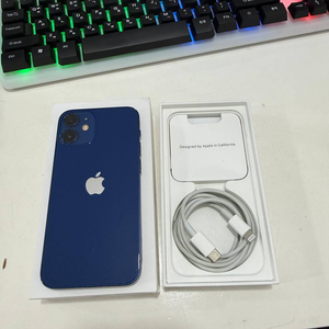 풀박스)아이폰12미니 블루 128GB/92% Y1558 이미지