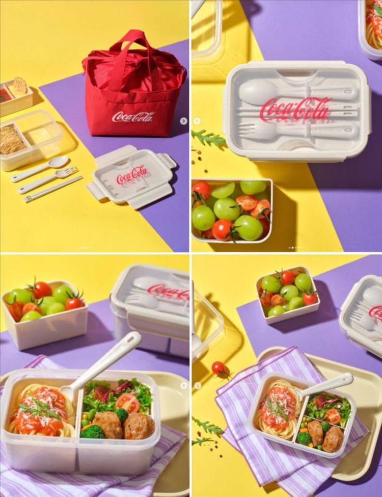 코카콜라 도시락통 (메가박스 콜라보)--1