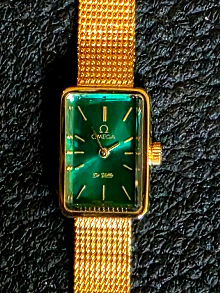 정품오메가 드빌 수동 여성시계 이미지