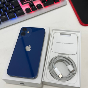 풀박스)아이폰12미니 블루 128GB/92% Y1558 이미지