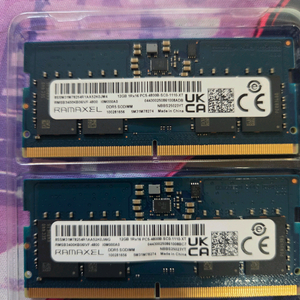 RAMAXEL DDR5 4800 12GB x 2 EA 총 24GB 판매합니다
