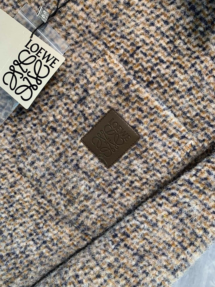 로에베 남성용 울 믹스 오버셔츠--3