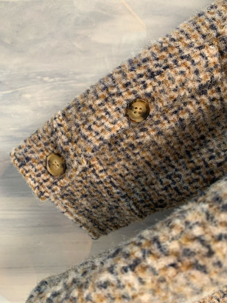 로에베 남성용 울 믹스 오버셔츠--8