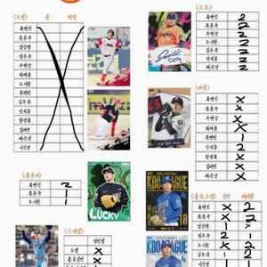 [교환] KBO 카드 -> 한화 카드