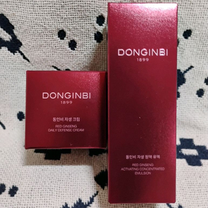 동인비 자생 크림 & 에멀젼 세트 미개봉 새상품