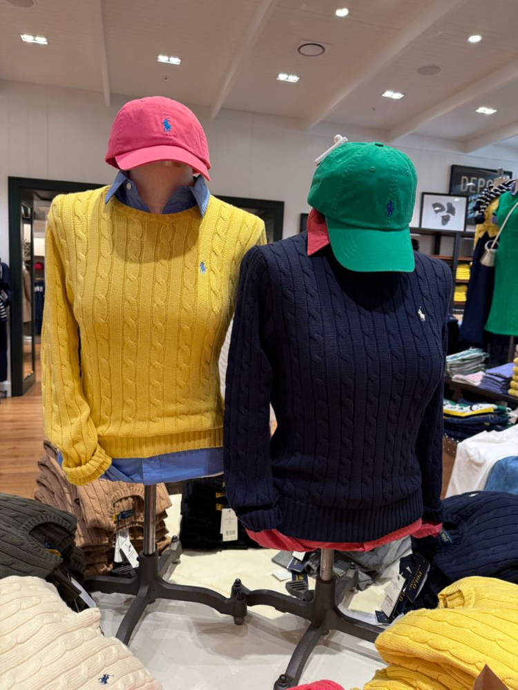 폴로브이넥니트55.정품. 이미지