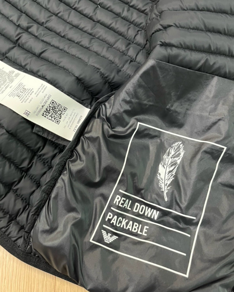 알마니 키즈 오리털 베스트--4