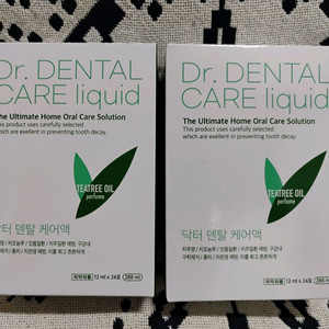 닥터덴탈 케어 리퀴드 288ml x2 미개봉 새상품