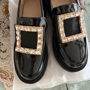 크리스탈 장식 로퍼230새상품