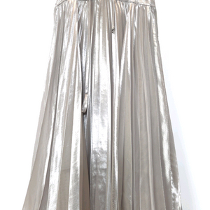 한섬 오브제 2023 아카이브 실버 샤이니 롱스커트 67-98