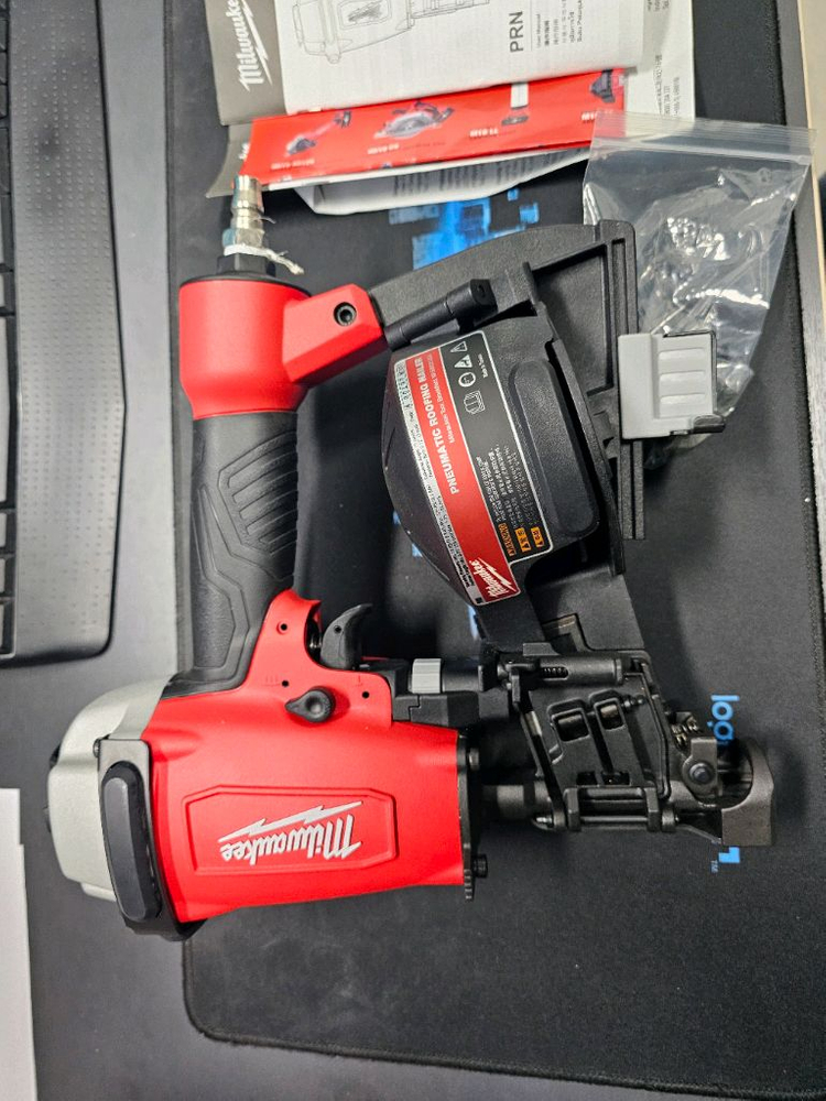 밀워키 싱글타카 에어루핑 타정기 PRN(미사용 새제품)--2