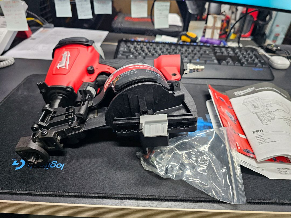 밀워키 싱글타카 에어루핑 타정기 PRN(미사용 새제품)--3