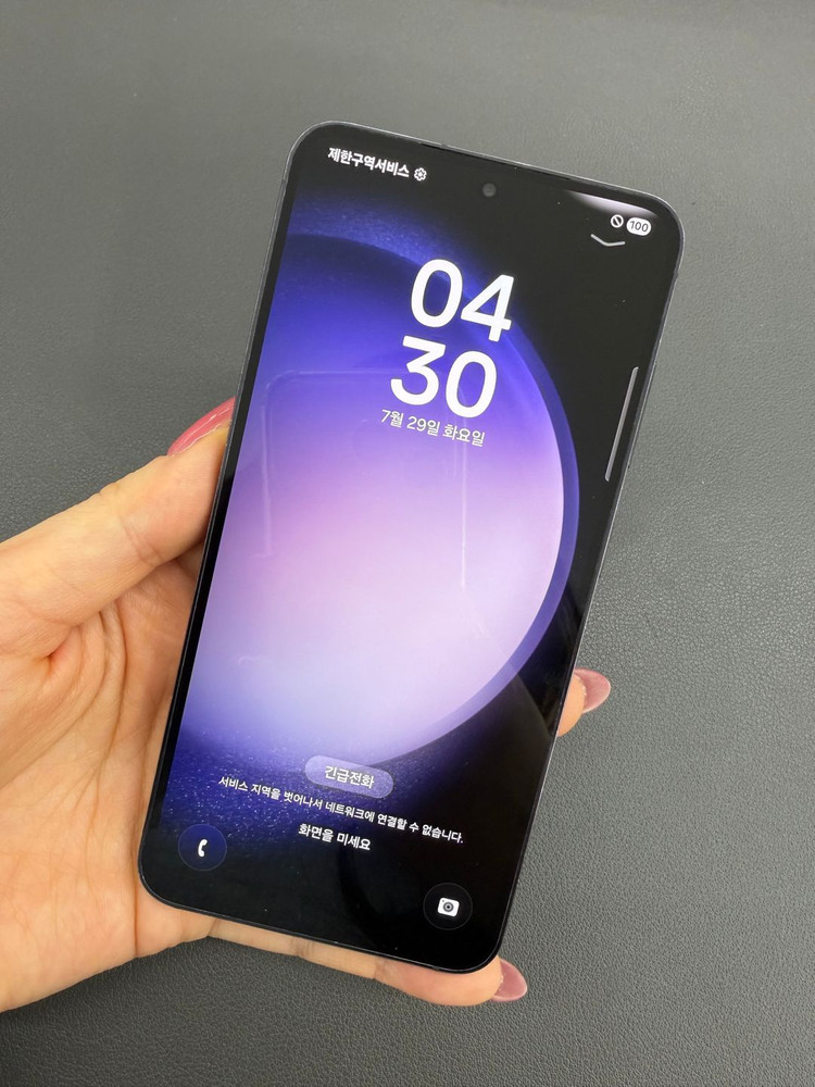 [대전 중고폰] 갤럭시 S23 256GB 블랙 / 특A급 / 실물촬영 / 매장운영 091950 이미지