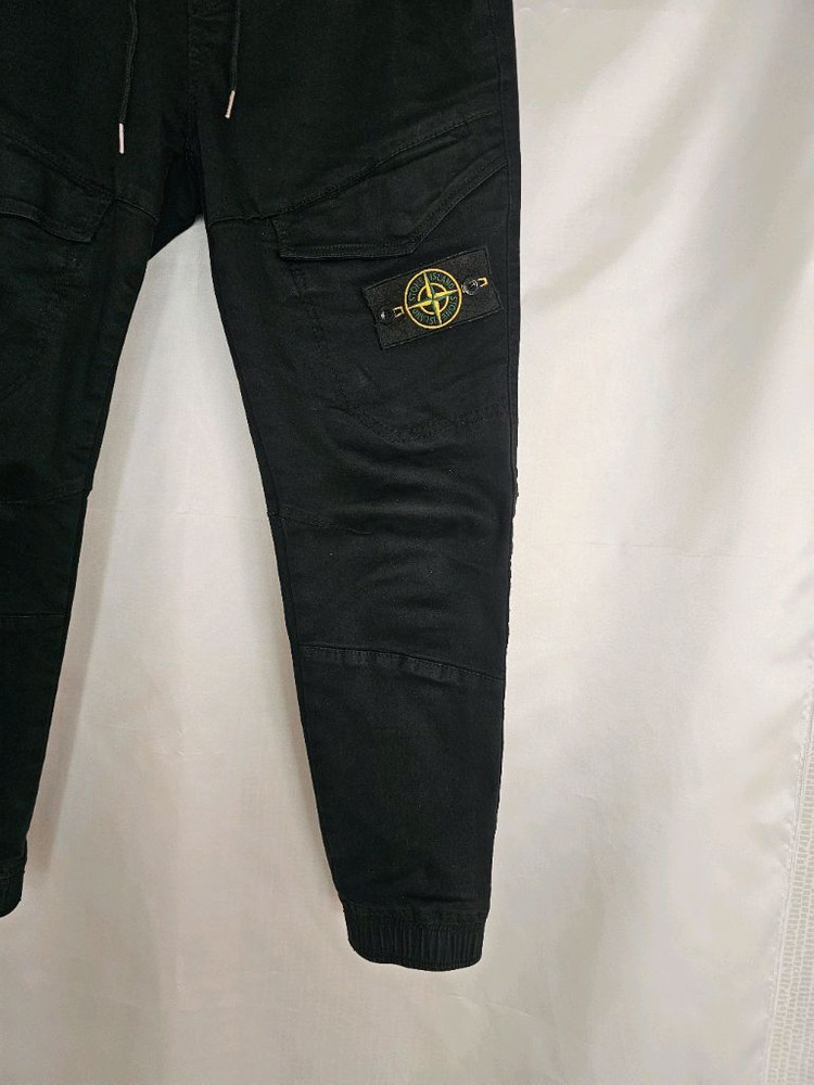 스톤아일랜드 와펜 카고 조거 팬츠--2