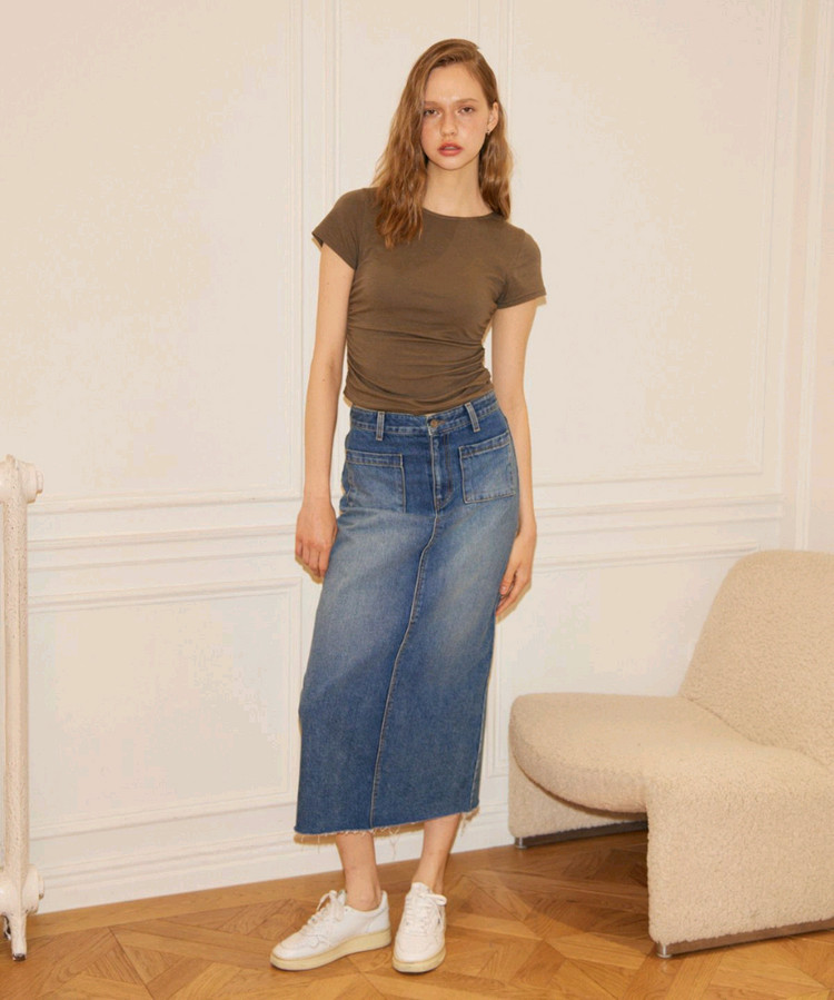 살롱드욘 롱청치마 이미지