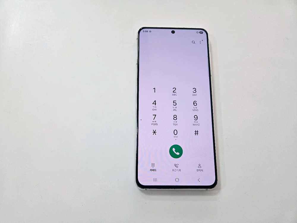 갤럭시s21 화이트 256G skt B급--1