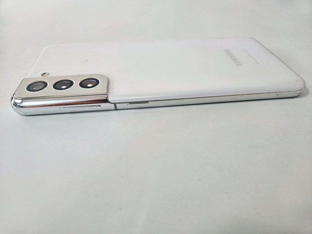 갤럭시s21 화이트 256G skt B급--4