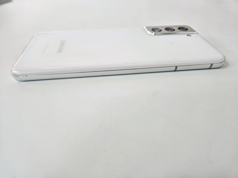 갤럭시s21 화이트 256G skt B급--5