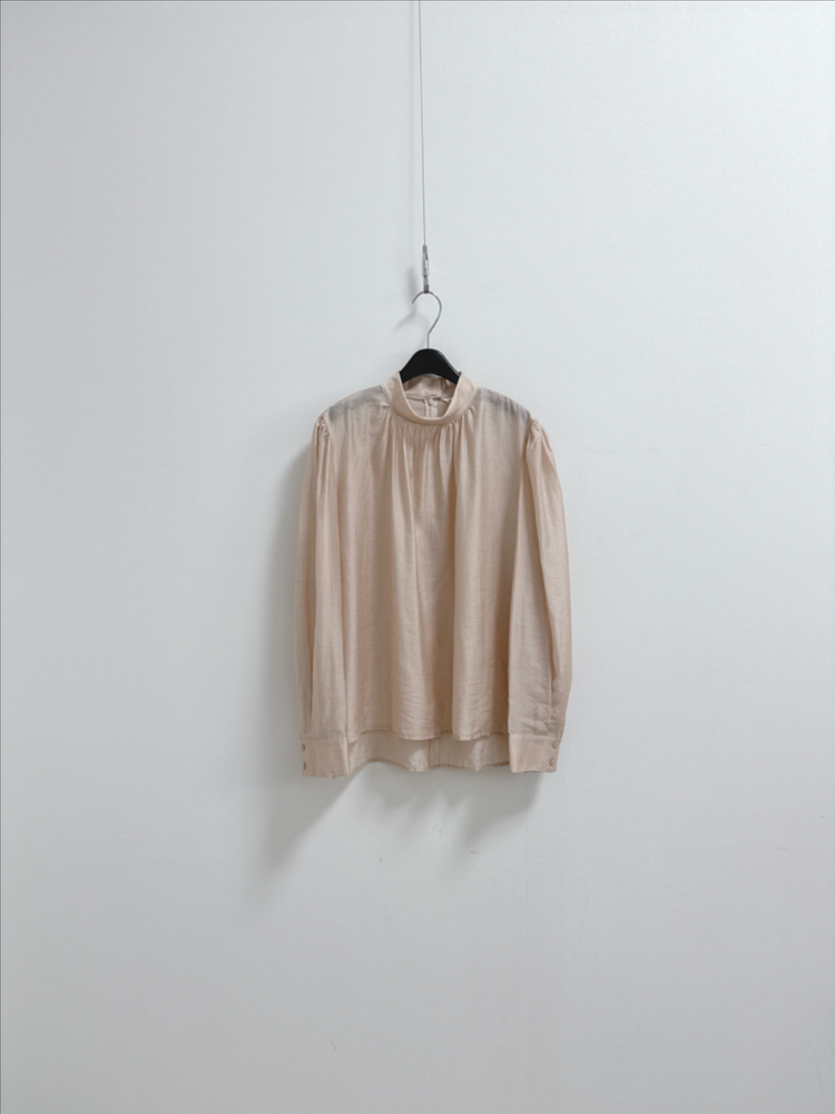 유어네임히어 앤모어 시어 블라우스 가녀린--4