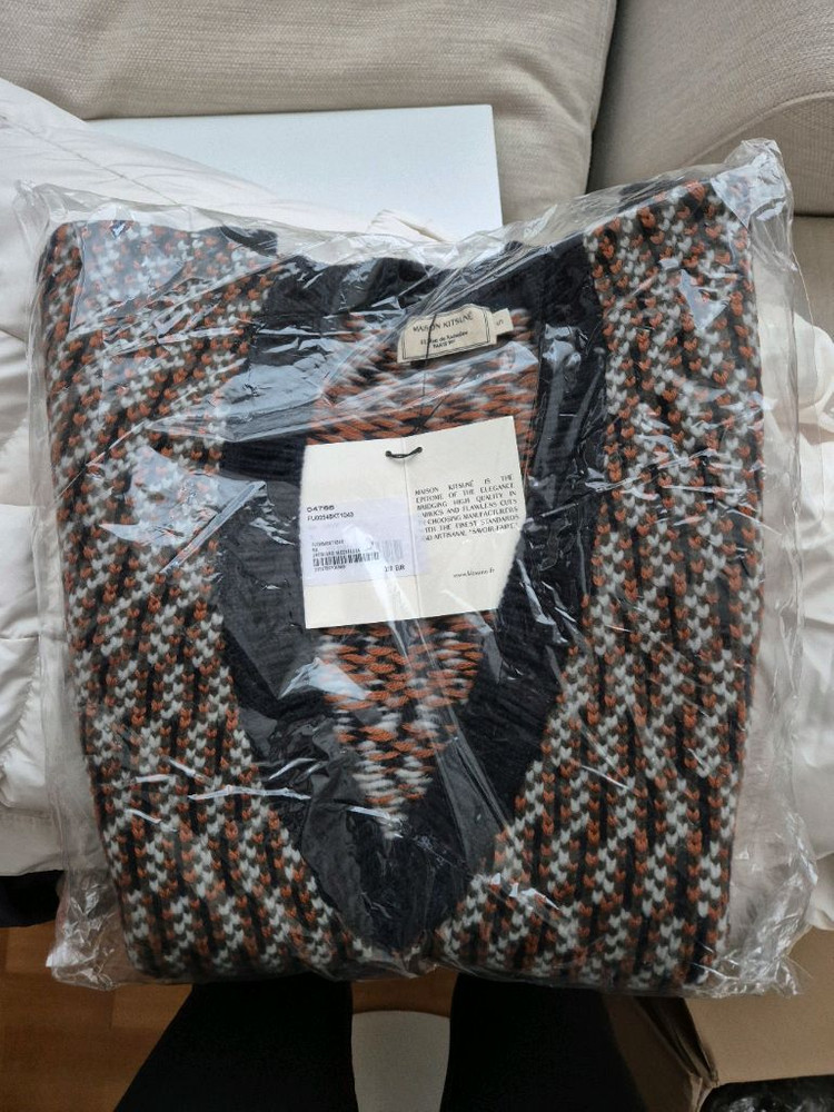 (새상품) 메종키츠네 울 베스트 S사이즈 이미지