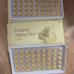 Akko Creamy Yellow Pro V3 크림옐로우 스위치
