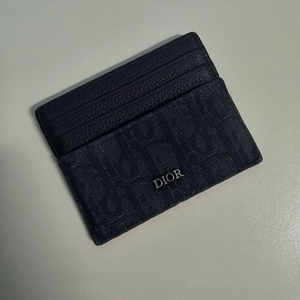 디올 오블리크 카드지갑 블랙 상태최상 판매합니다