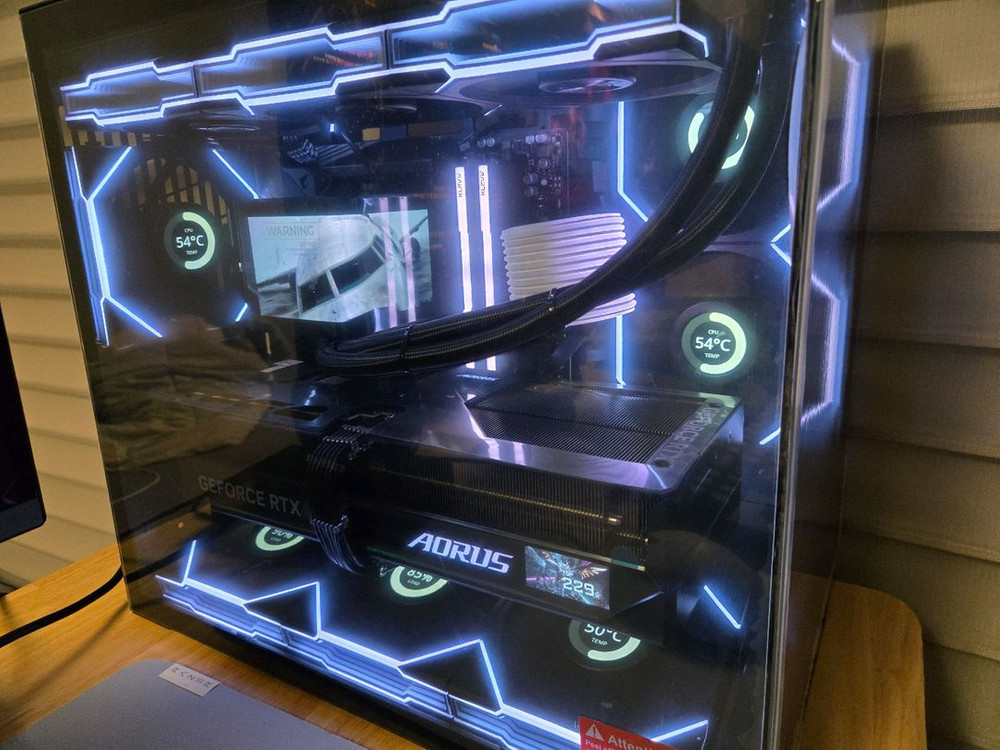 9800x3d rtx5080 리안리세팅 하이엔드급 본체--0