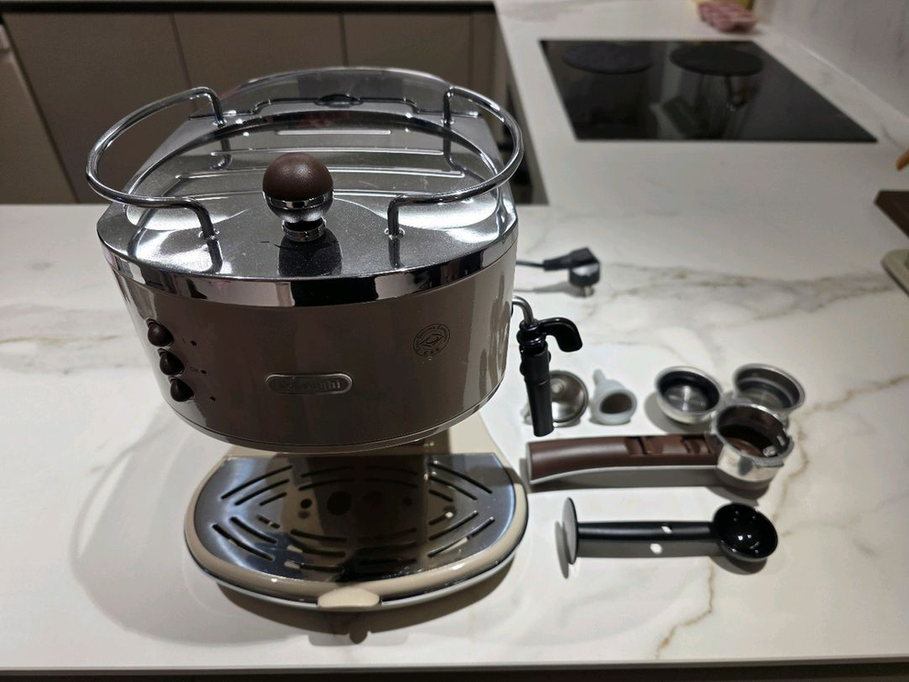 에스프레소 커피머신(드롱기 아이코나 커피머신 빈티지)--4