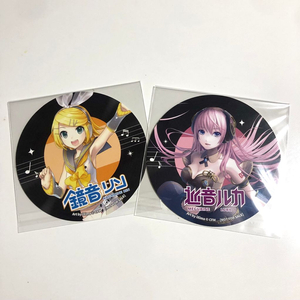 보컬로이드 보카로 하츠네 미쿠 애니플러스 콜라보 카페 코스터 린 루카