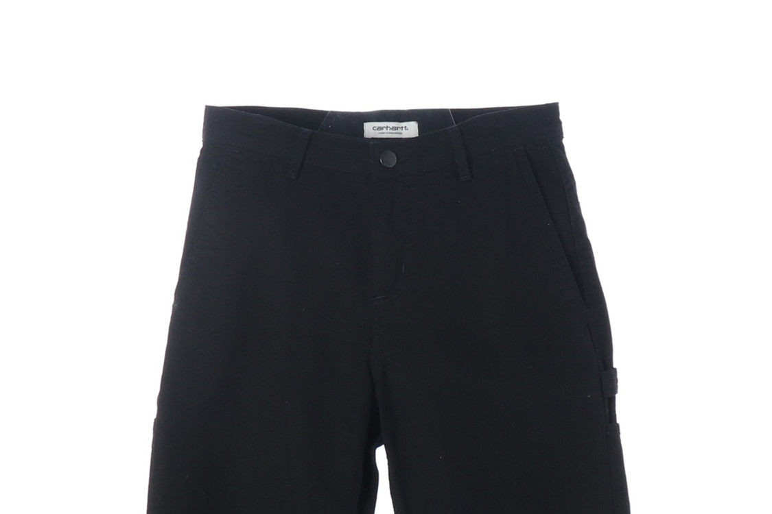 칼하트 블랙 카펜터 카고 보이프렌드핏 데님 청바지 블랙진 W25 이미지