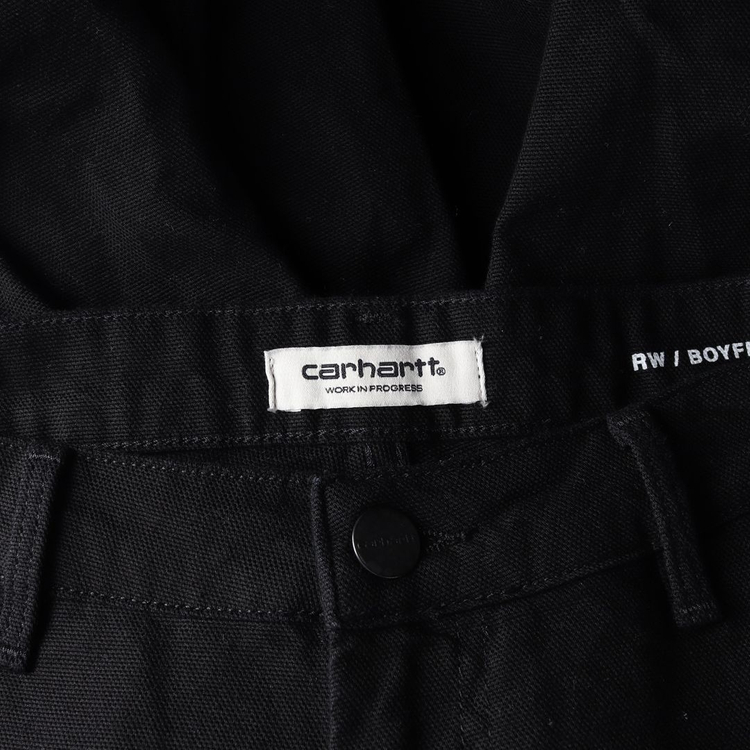 칼하트 블랙 카펜터 카고 보이프렌드핏 데님 청바지 블랙진 W25 이미지