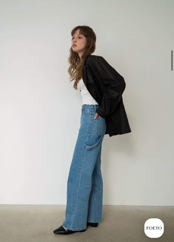 foeto포에토 카터데테일 콘데님 이미지