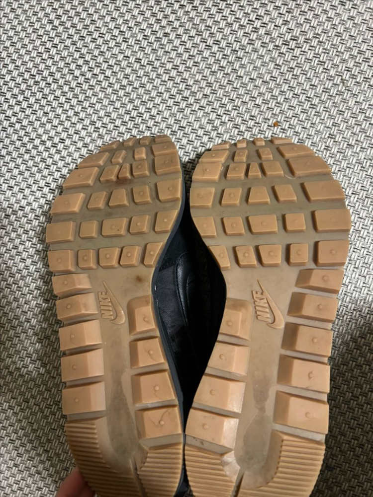 나이키 사카이 베이퍼 와플 블랙 앤 검 260--5