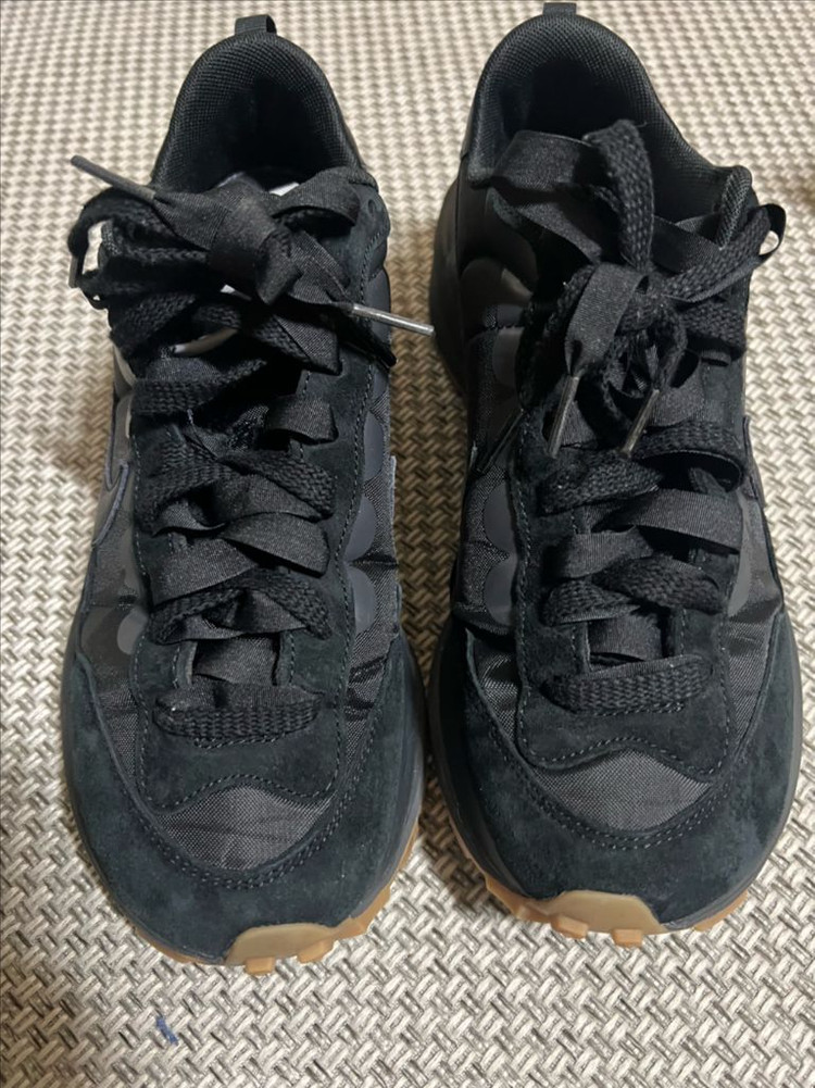 나이키 사카이 베이퍼 와플 블랙 앤 검 260--7