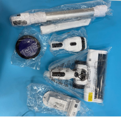 NICESUN 차이슨 MS109D 무선 청소기 화이트 이미지