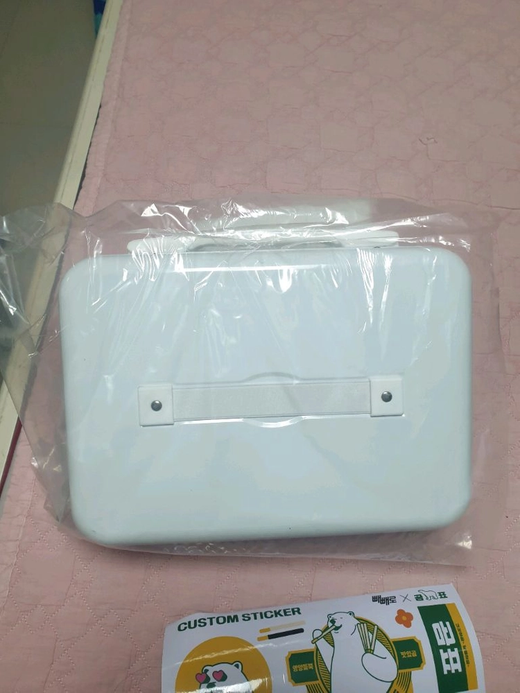 곰표 미니 캐리어 (틴케이스 재질) 이미지