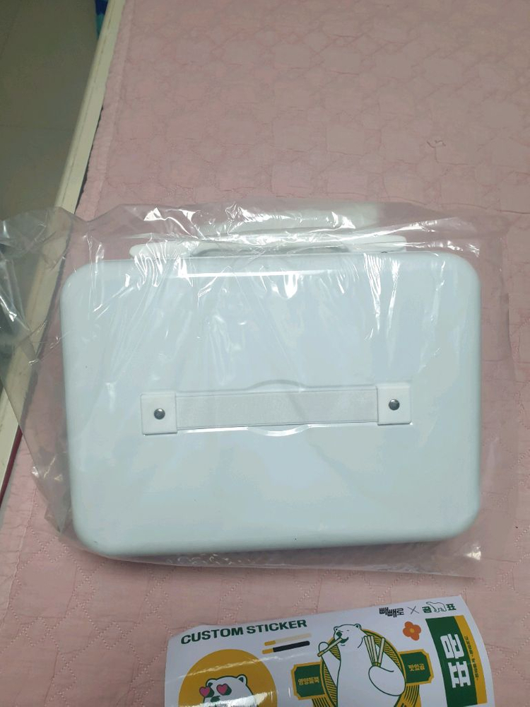 곰표 미니 캐리어 (틴케이스 재질)--3