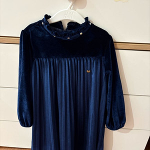 프렌치캣 벨벳 원피스 130 이미지