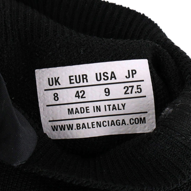 [중고명품다올] 발렌시아가 스피드러너 스니커즈 블랙 42 사이즈 645056 W2DBQ 1015--7