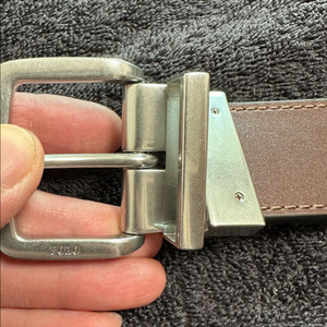 폴로 랄프로렌 남성 양면 가죽 벨트