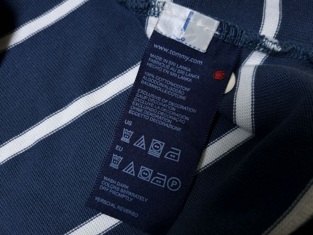 [무료배송][110]타미힐피거 남성용 피케 반팔티 카라티 이미지