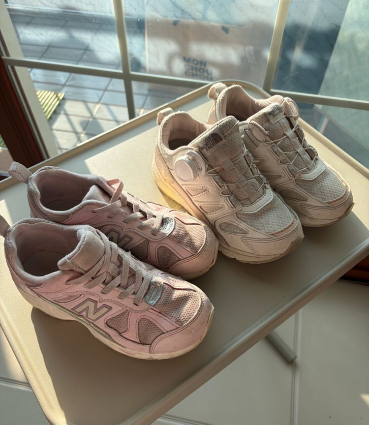 여아 운동화 노스페이스 뉴발란스--1