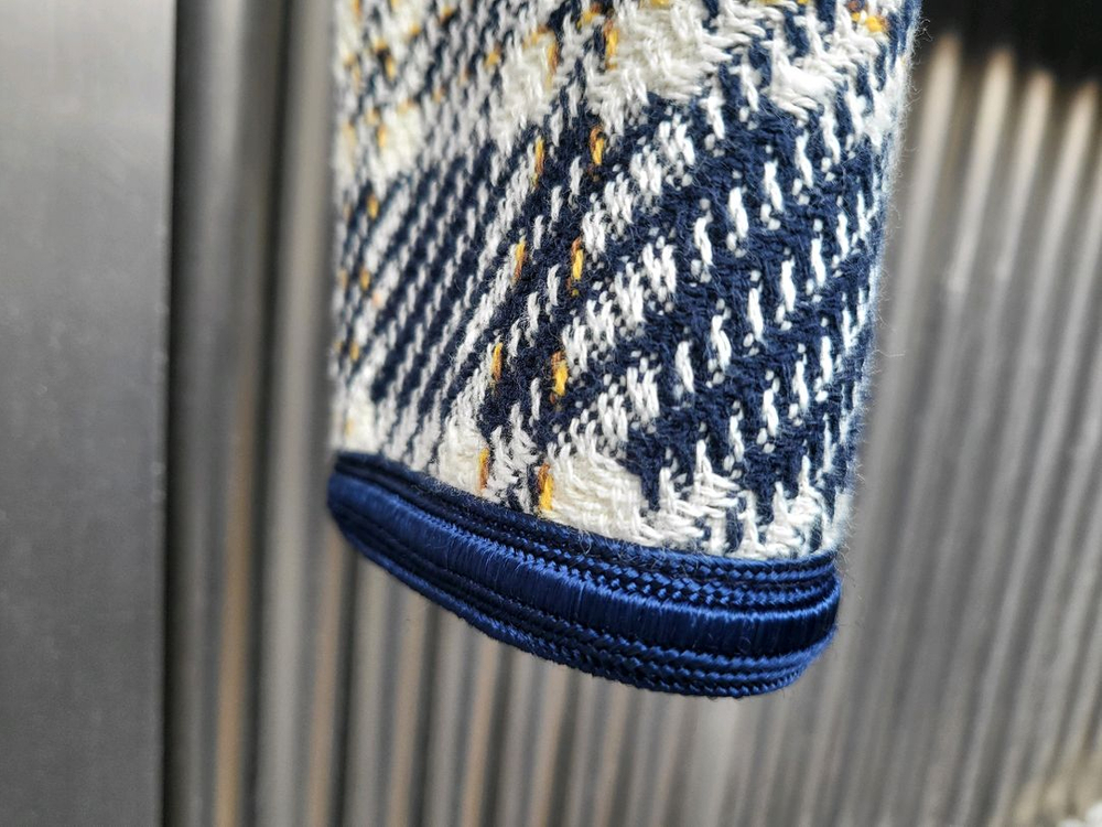 산드로 이사벨라 트위드 체크 크롭자켓 36 새상품수준--4