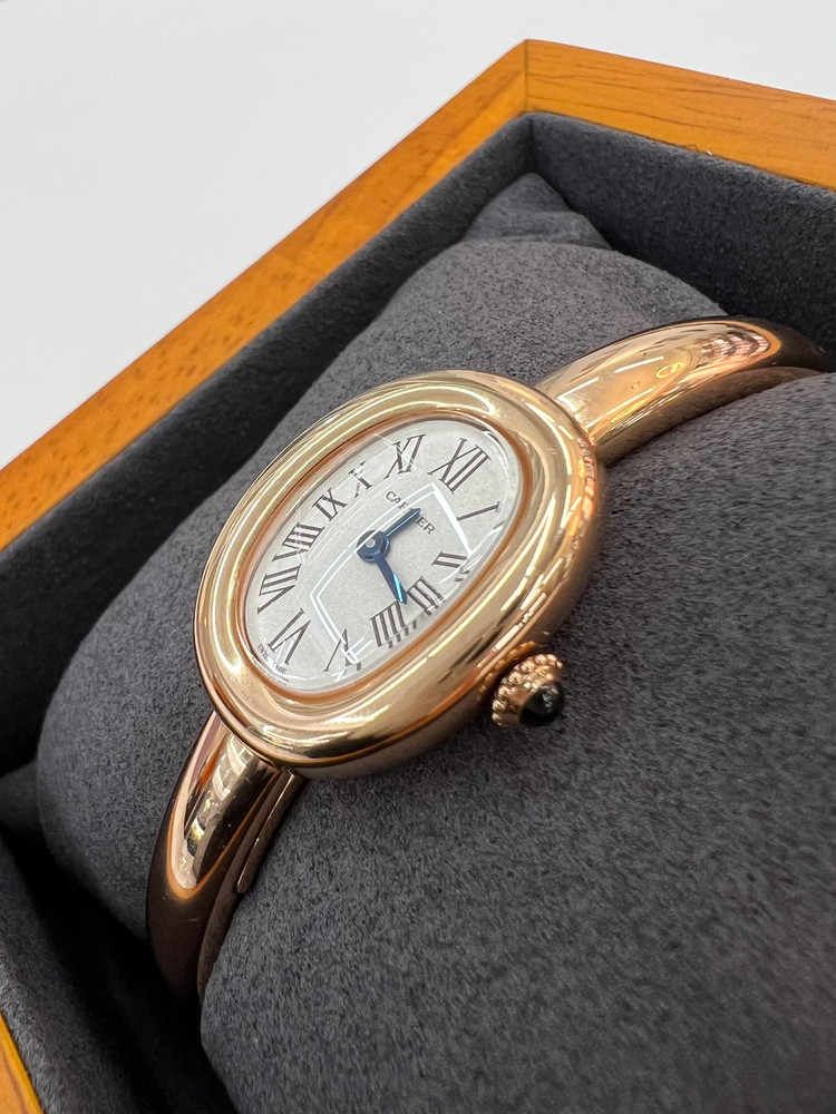 [중고명품 럭스올 울산점]까르띠에 베누아 미니 로즈골드 뱅글시계--1