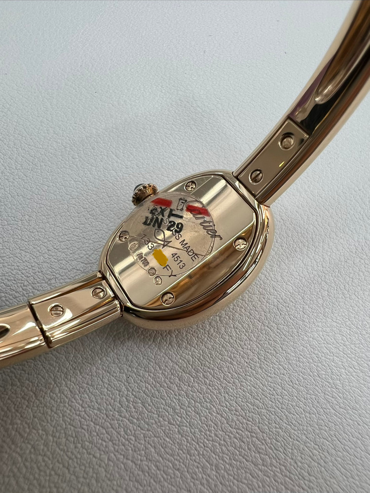 [중고명품 럭스올 울산점]까르띠에 베누아 미니 로즈골드 뱅글시계--3