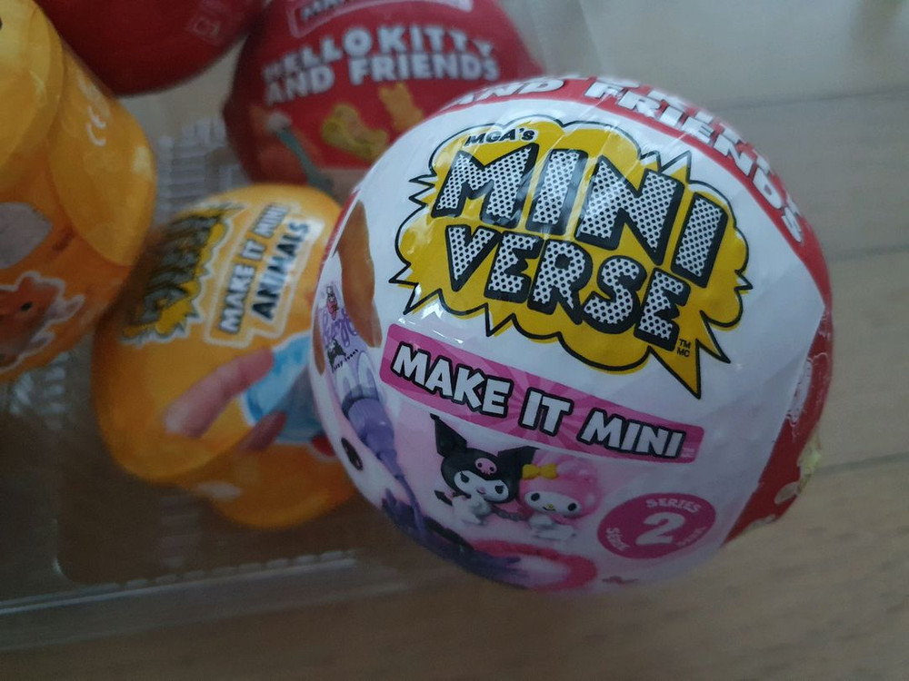 미니벌스 산리오 스폰지밥 동물 이미지