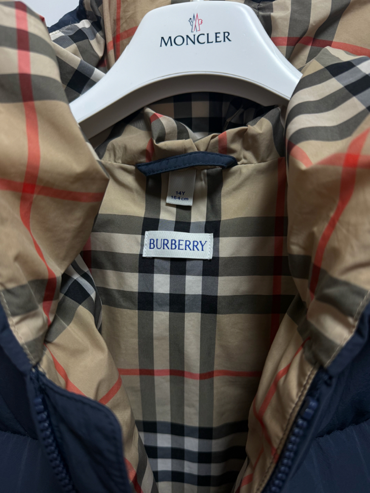 버버리 키즈 패딩 14y--2