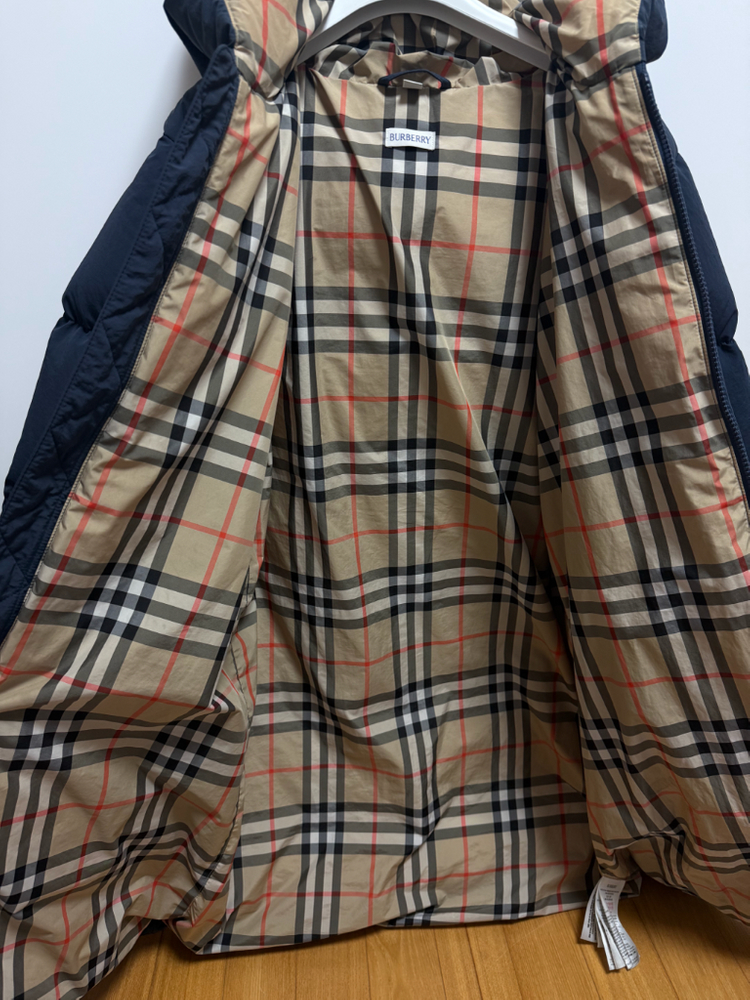 버버리 키즈 패딩 14y--6