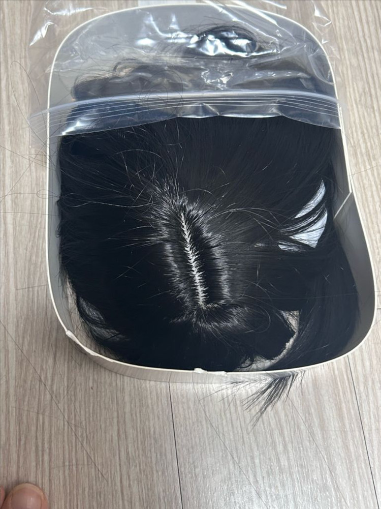 시스루 앞머리 가발--1