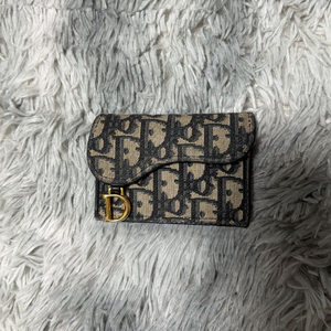 (정품) 디올 오블리크 새들 카드지갑